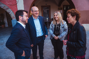 Reunió amb alcaldesses de l'Alta Ribagorça
