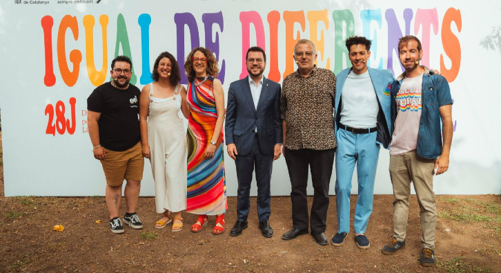 Acte institucional que commemora el Dia Internacional de l'Orgull per a l'Alliberament LGBTI+ a l'Espluga de Francolí.