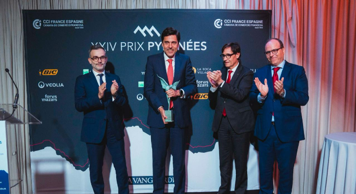 Illa ha lliurat el  XXIV Prix Pyrénée