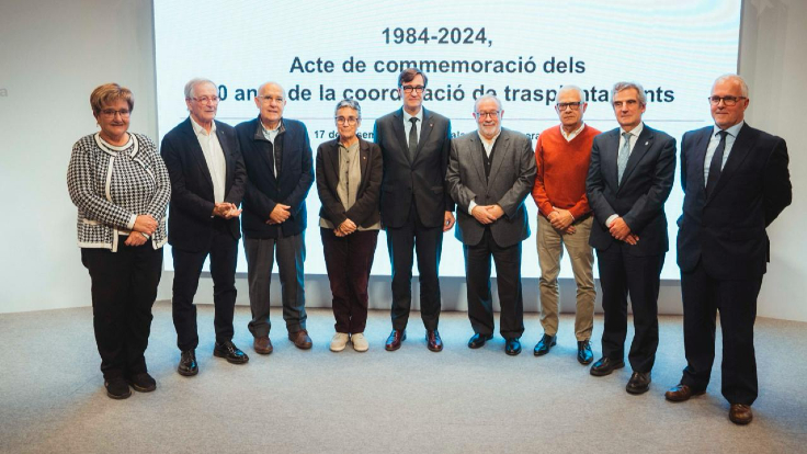  40 anys de la Coordinació de Trasplantaments a Catalunya 