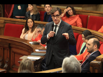 El president durant la sessió de control. Autor: Rubén Moreno El president durant la sessió de control. Autor: Rubén Moreno