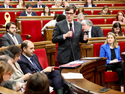 Sessió de control al Parlament Sessió de control al Parlament