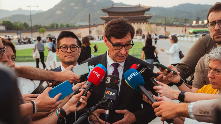 El president Illa culmina el seu primer viatge a Àsia El president Illa culmina el seu primer viatge a Àsia
