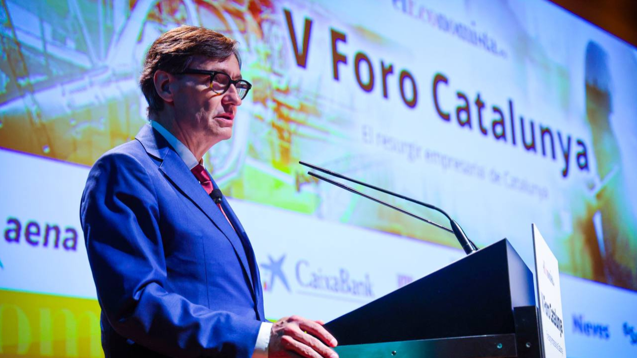 El president ha inaugurat el V Foro Catalunya d'elEconomista.es. Foto: Jordi Bedmar