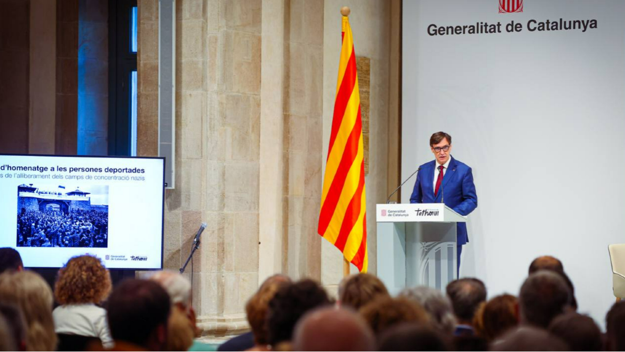 Acte de commemoració dels 80 anys de l'alliberament dels camps de concentració nazis