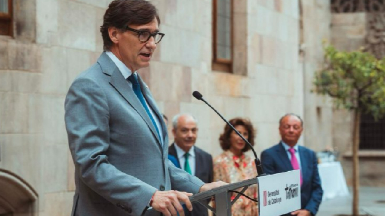 Recepció institucional de la cimera empresarial per l'impuls de les relacions econòmiques dels territoris de l'antiga Corona d'Aragó Recepció institucional de la cimera empresarial per l'impuls de les relacions econòmiques dels territoris de l'antiga Corona d'Aragó